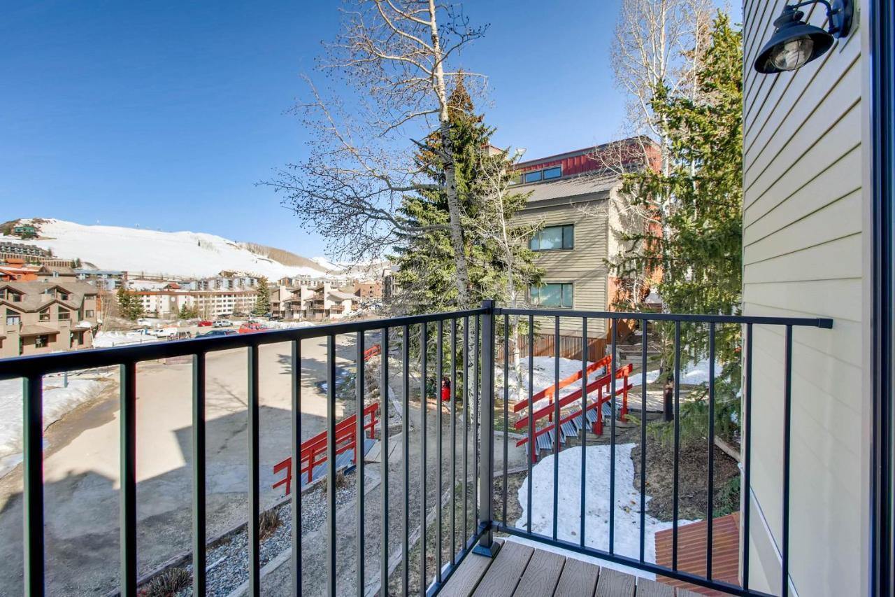 Ski-In Ski-Out Studio Private Balcony & Fireplace Condo Crested Butte Exterior foto